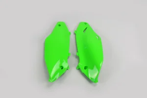Par Number Plate Lateral Kxf 250 13-16 / KX 450 12-15 Verde